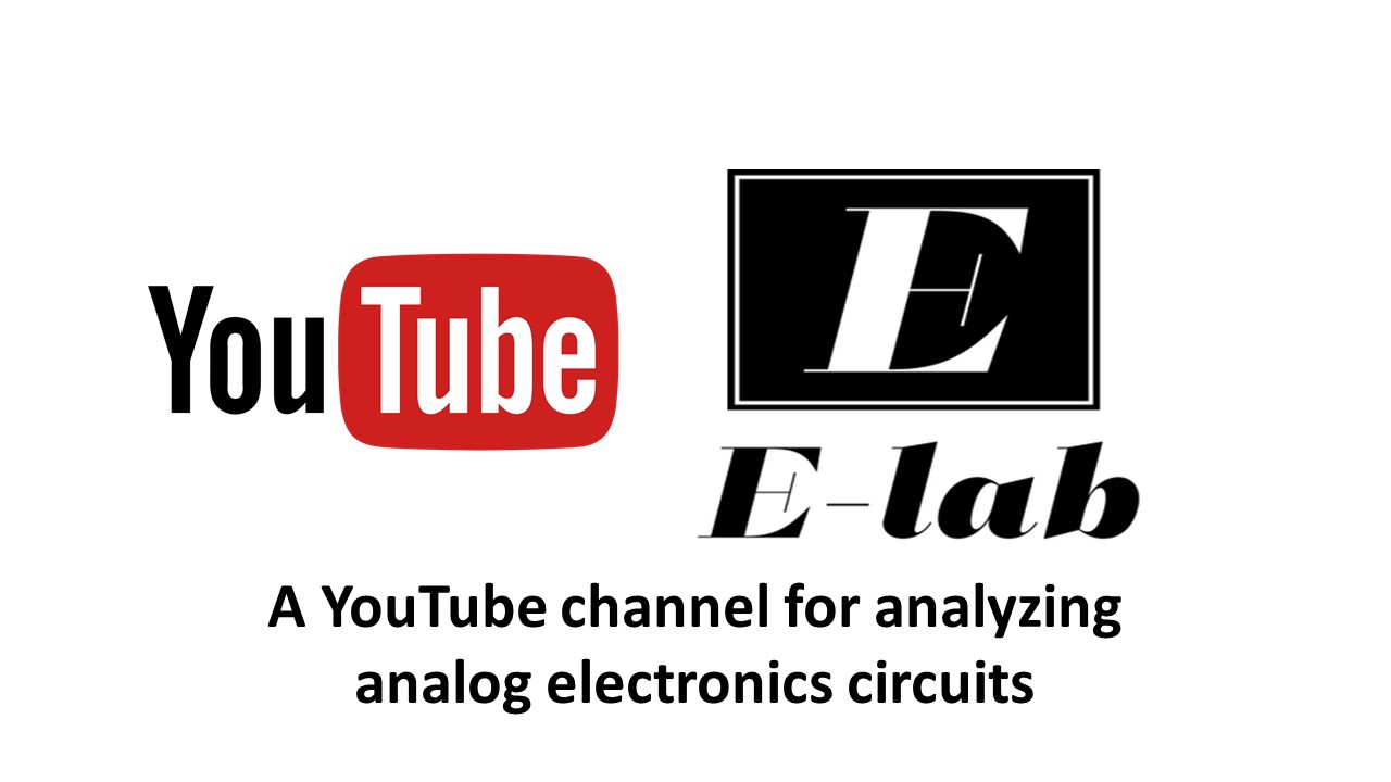 E-lab: A  channel for analyzing analog electronics circuits – Open  Education at Georgia Tech